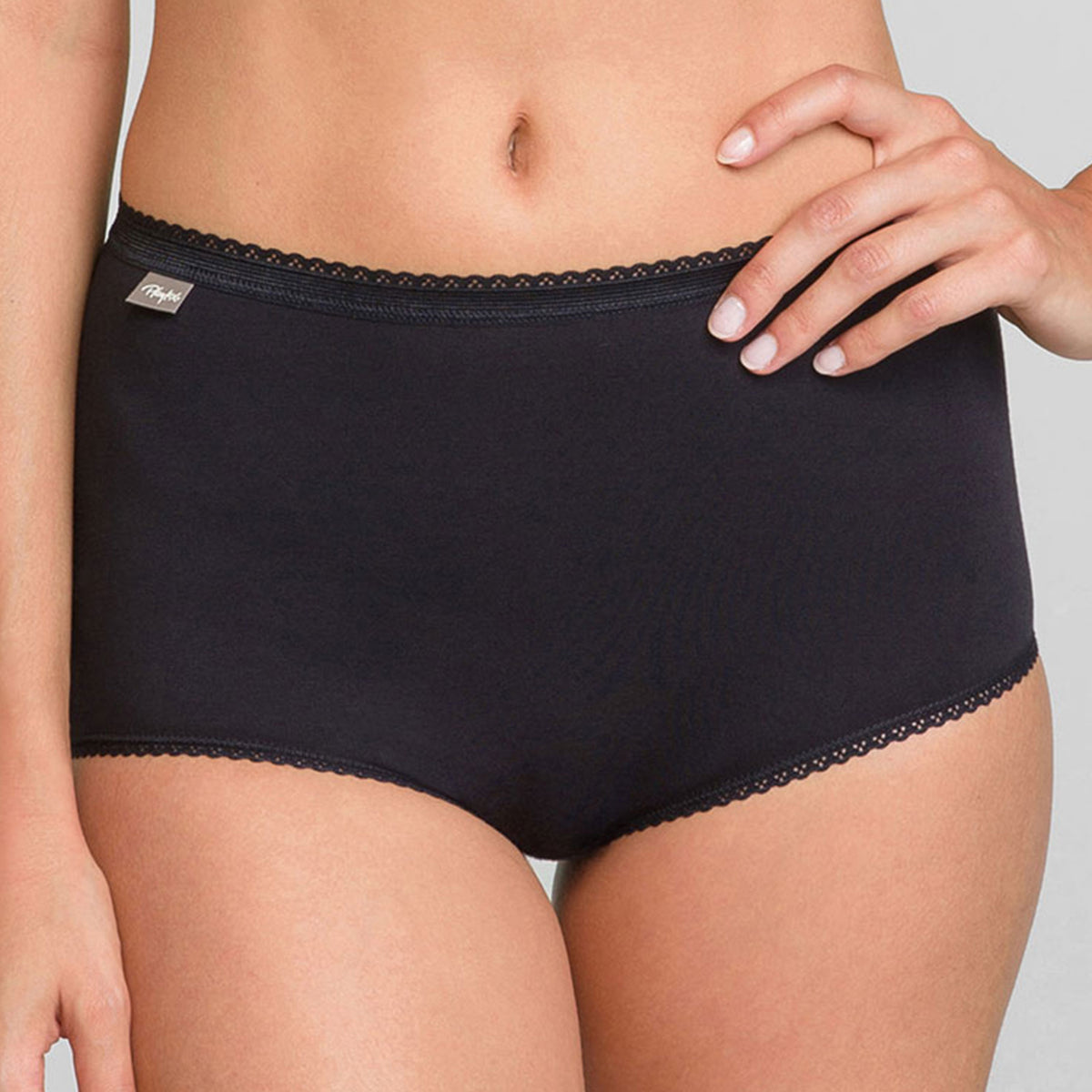 Slip donna maxi Playtex P00BQ in cotone elasticizzato