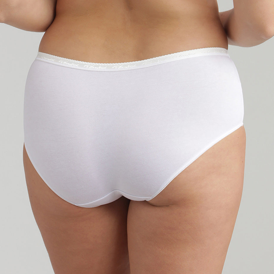 Slip donna maxi Playtex P00BQ in cotone elasticizzato