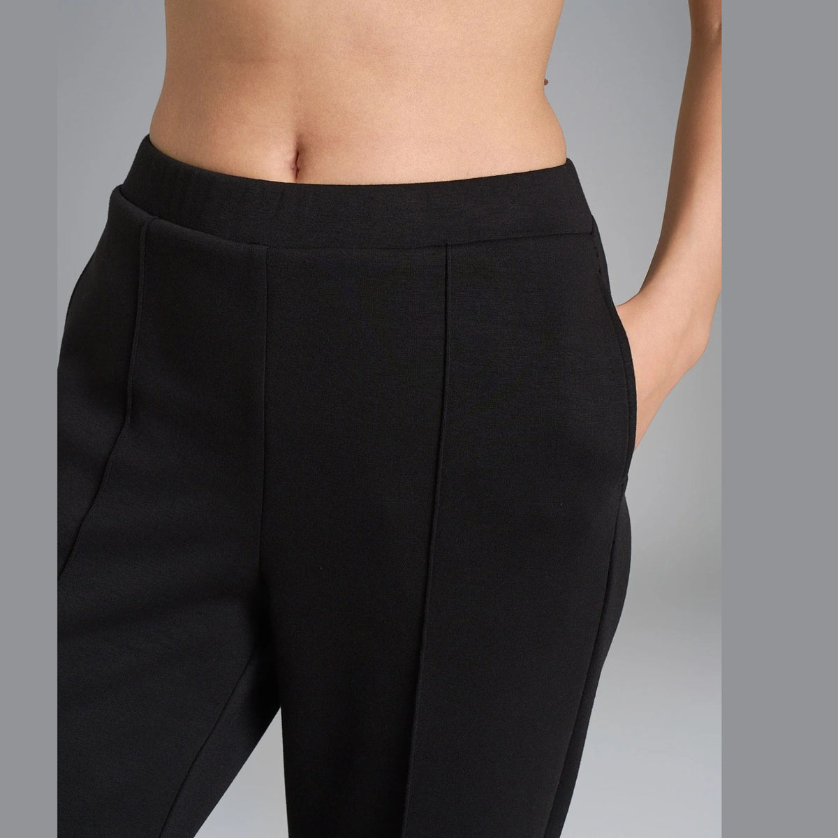 Pantalone donna modello tuta in scuba Ragno DR76PE