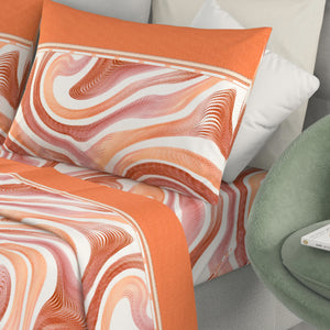 Lenzuola letto in cotone Irge Ginevra Picasso