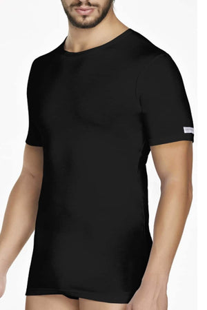 Maglia da uomo girocollo mezza manica Pierre cardin pcu100 cotone bi-elastico
