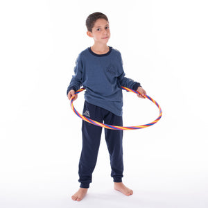 Pigiama bambino ragazzo caldo cotone Kappa 21271Y jeans