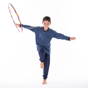 Pigiama bambino ragazzo caldo cotone Kappa 21271Y jeans