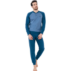 Pigiama uomo Il Granchio GP4001 caldo cotone interlock
