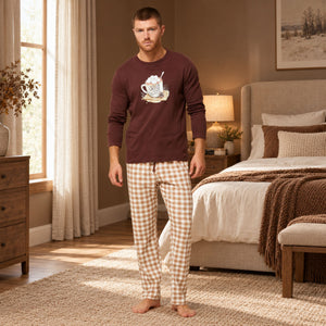 Pigiama uomo caldo cotone Pompea winter