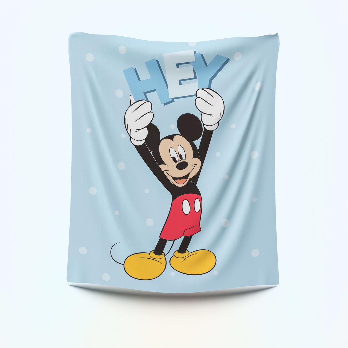 Plaid Soft Touch Disney con Mickey Mouse