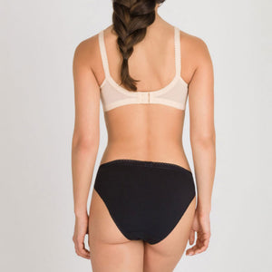 Slip donna sgambato Playtex P00BS in pizzo cotone elasticizzato