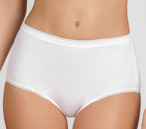 Slip donna midi Playtex p00bp in cotone elasticizzato
