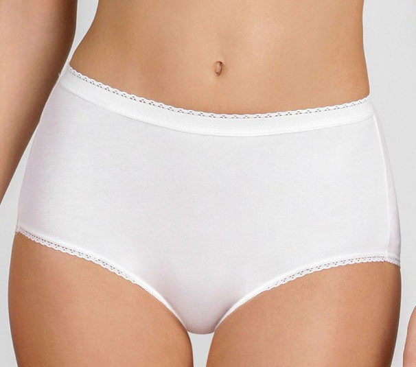 Slip donna midi Playtex p00bp in cotone elasticizzato