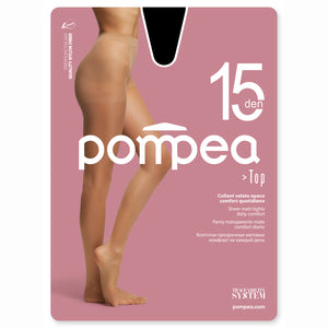 Collant velato Pompea Top 15 den opaco 12 paia