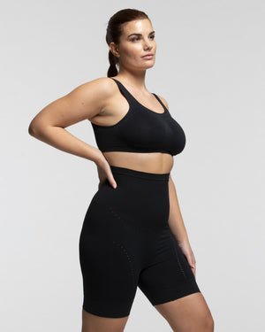 Guaina comfort size curvy modellante con gamba Pompea