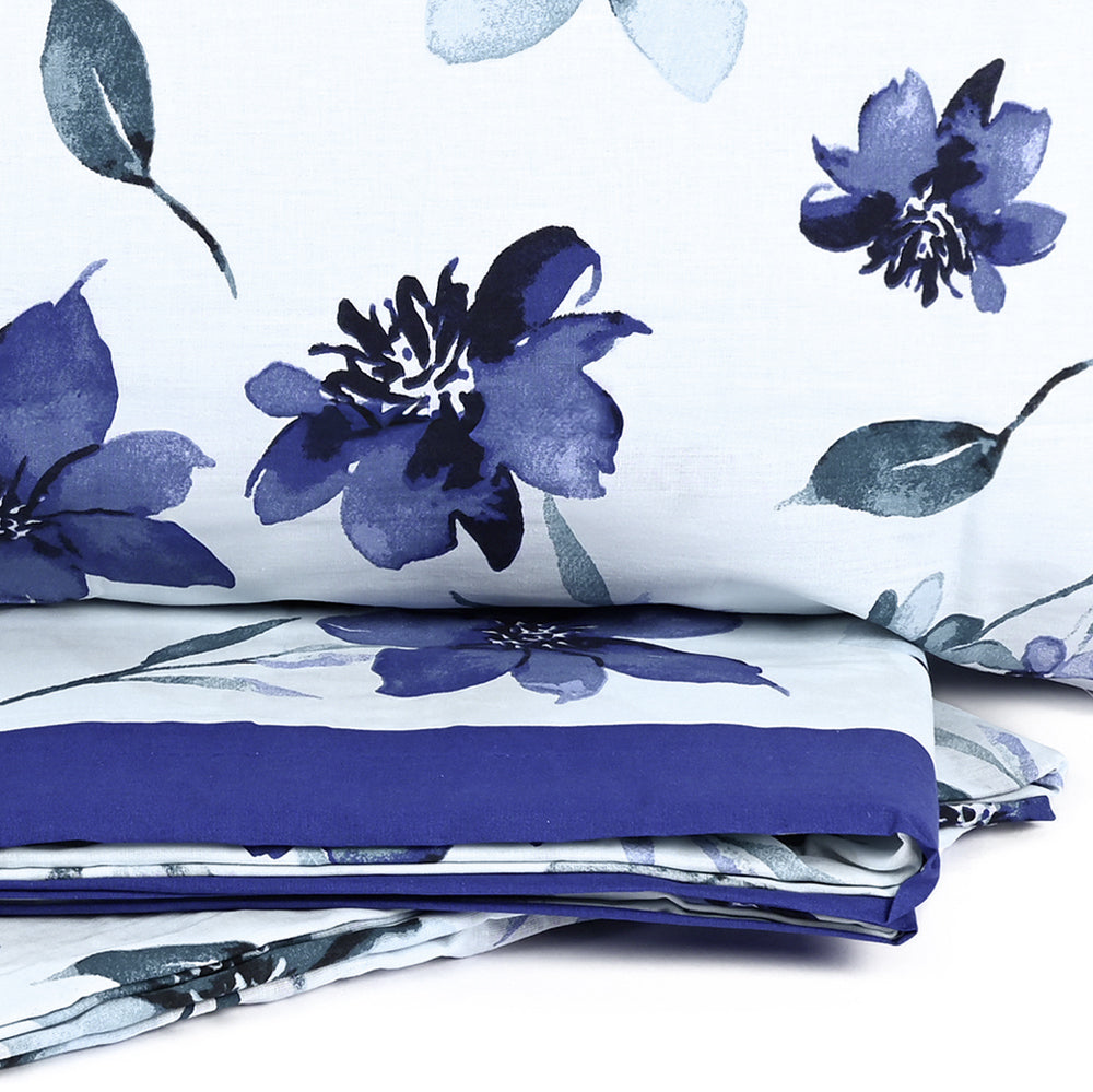 Completo letto in cotone Pompea Tatula 2 piazze