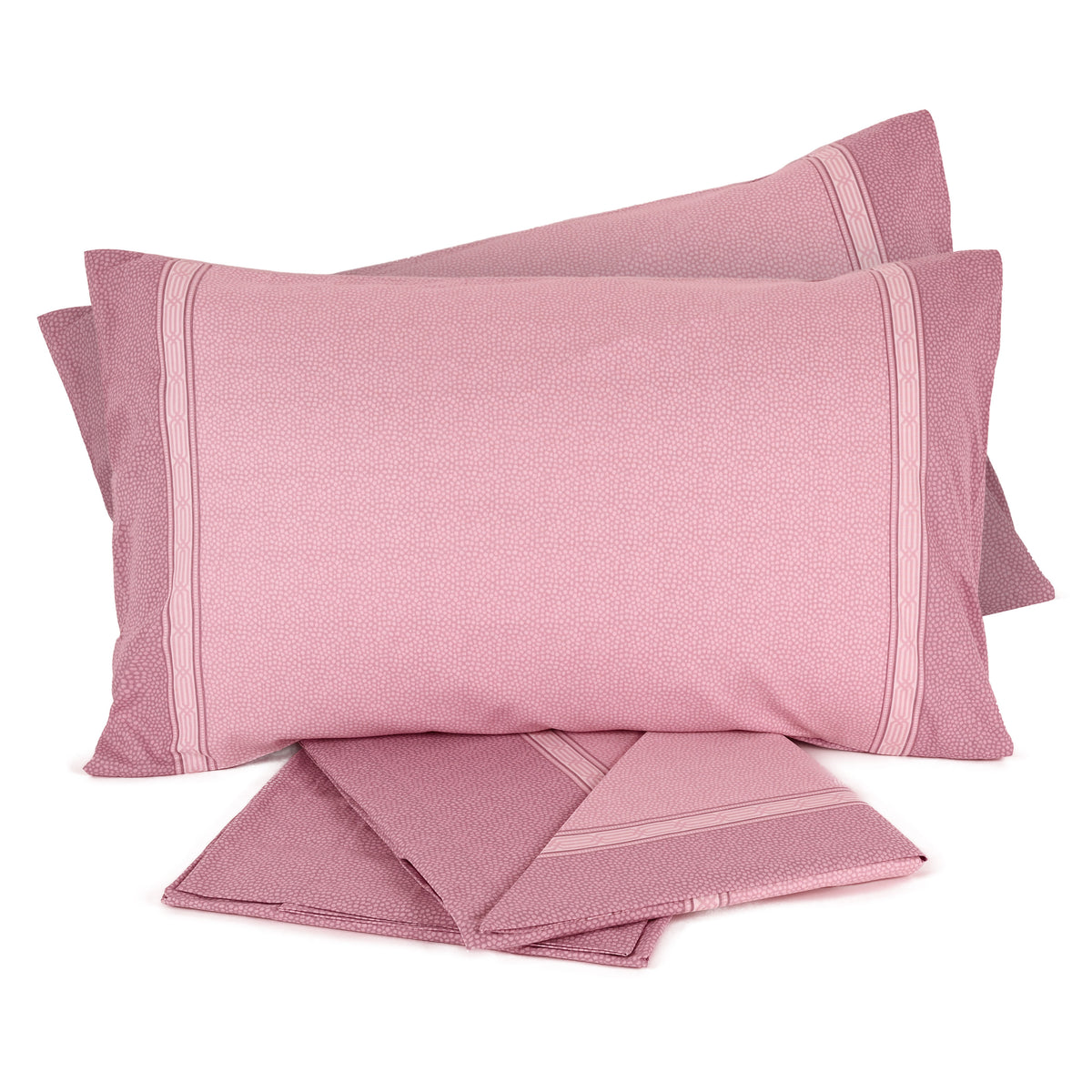 Lenzuola Preziosa letto cotone singolo matrimoniale Alba dis. 55