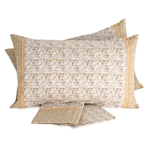 Lenzuola Preziosa letto cotone singolo matrimoniale Alba dis. 52