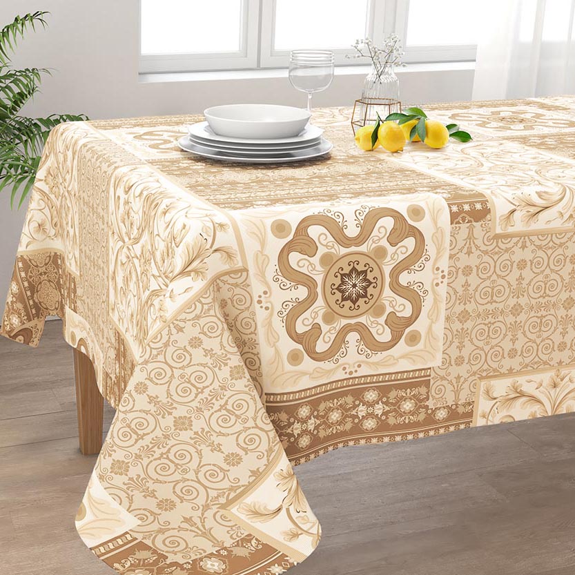 Tovaglia tavola Irge 100% cotone fantasia Alba Procida
