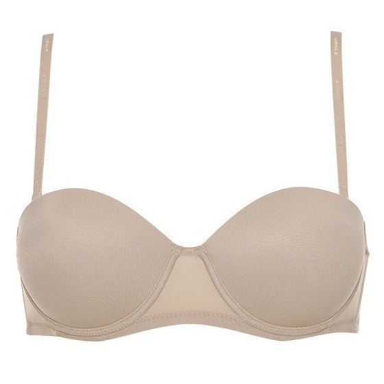Reggiseno fascia Lormar Pura imbottito con ferretto
