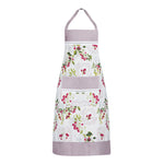 Grembiule a fantasia con merletto Sommaruga Red Cherry