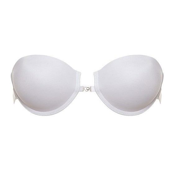 Reggiseno fascia Lormar lynette schiena scoperta spalline trasparenti