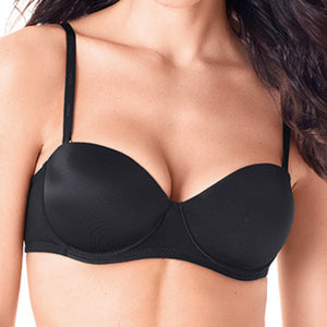 Reggiseno fascia Lormar Pura imbottito con ferretto