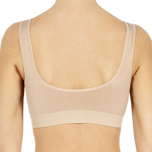 Brassiere Pompea Wellness spalla larga in microfibra