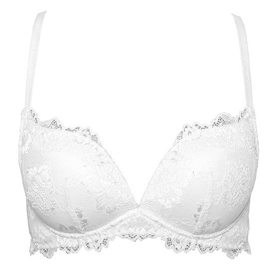Reggiseno senza ferretto Push Up Lormar Desiderio Pizzo