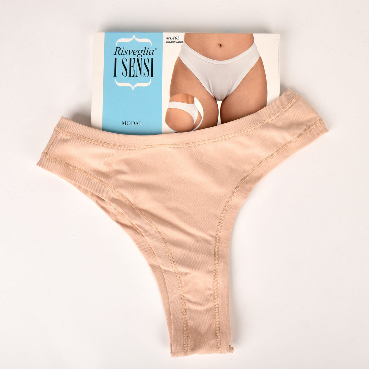 Slip brasiliana Risveglia i sensi 462 cotone modal elasticizzato 6 pz