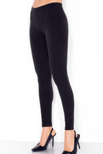 Leggins da donna lungo Rossoporpora ED102 in cotone elasticizzato