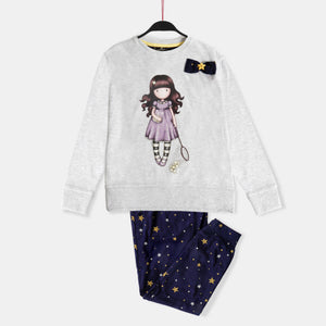 Pigiama bambina invernale Santoro Gorjuss 56624 caldo cotone
