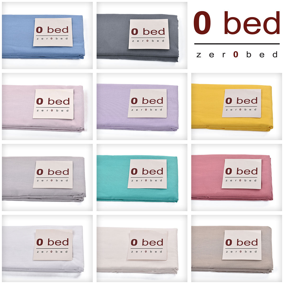 Lenzuolo di sotto con angoli Zer0bed 100% cotone