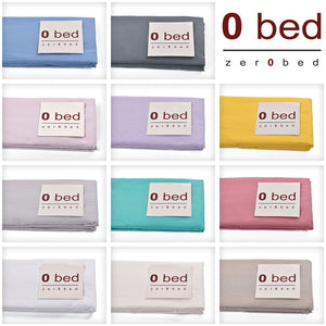 Lenzuolo di sotto con angoli Zer0bed 100% cotone