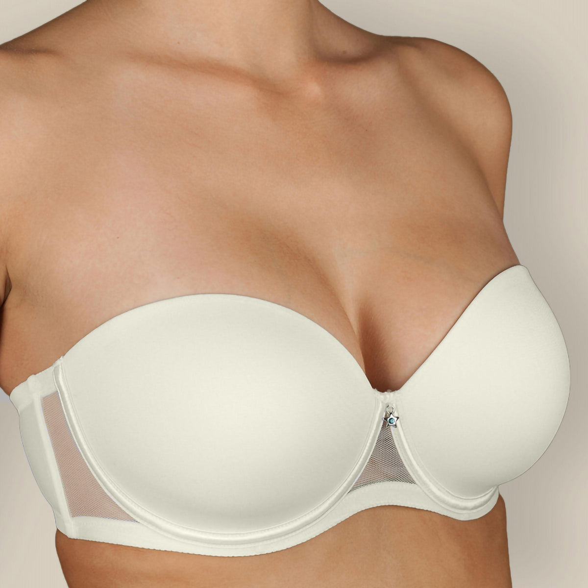 Reggiseno a fascia Selene Esmeralda con ferretto coppa C