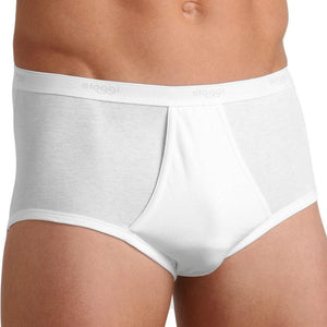 Slip maxi Sloggi uomo basic alti con apertura 2 pezzi