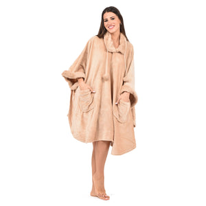 Mantella donna giacca flannel caldissimo Irge MI 1453