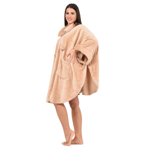 Mantella donna giacca flannel caldissimo Irge MI 1453