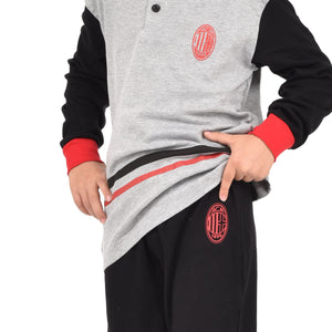 Pigiama bambino AC Milan in caldo cotone T20 1015