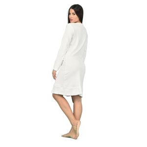 Camicia da notte donna invernale Biancaluna 23D20711 caldo cotone