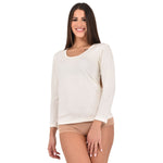 Maglia donna Bluintimo 804 manica lunga lana cotone