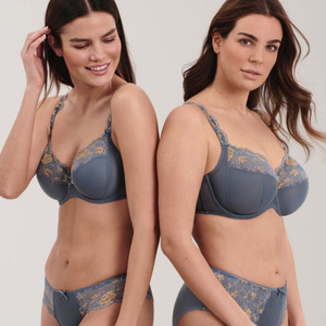 Reggiseno in pizzo e tulle con ferretto Rosa Faia 5249
