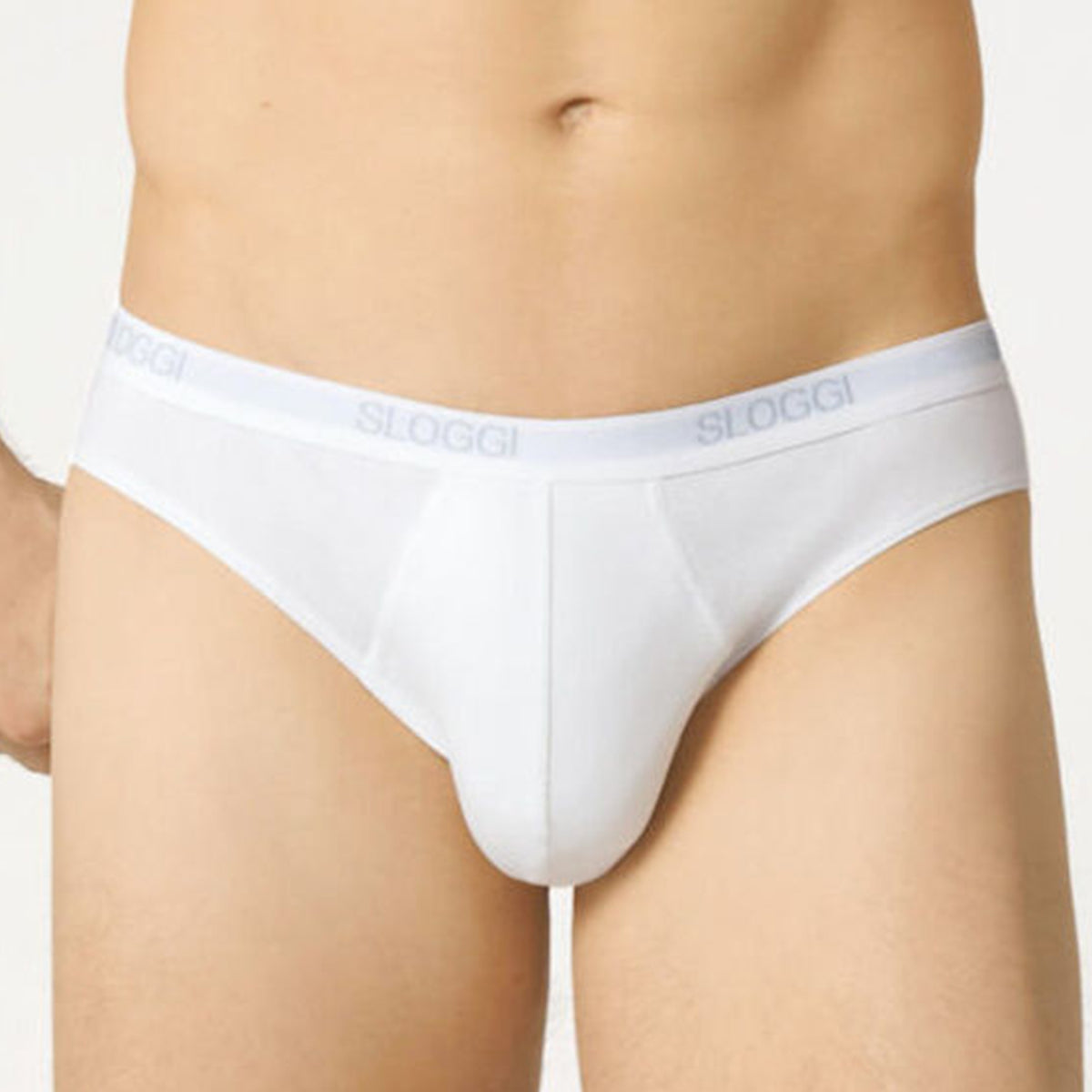 Slip da uomo sloggi mini vita bassa cotone 2 pezzi
