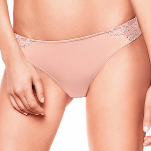 Slip Lormar Saten in pizzo e microfibra