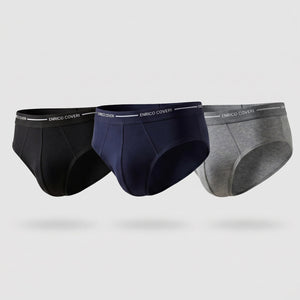 Slip uomo Enrico Coveri es1000 cotone elastico 3 pz