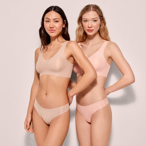 Tanga senza cuciture effetto seconda pelle Gisela 10023