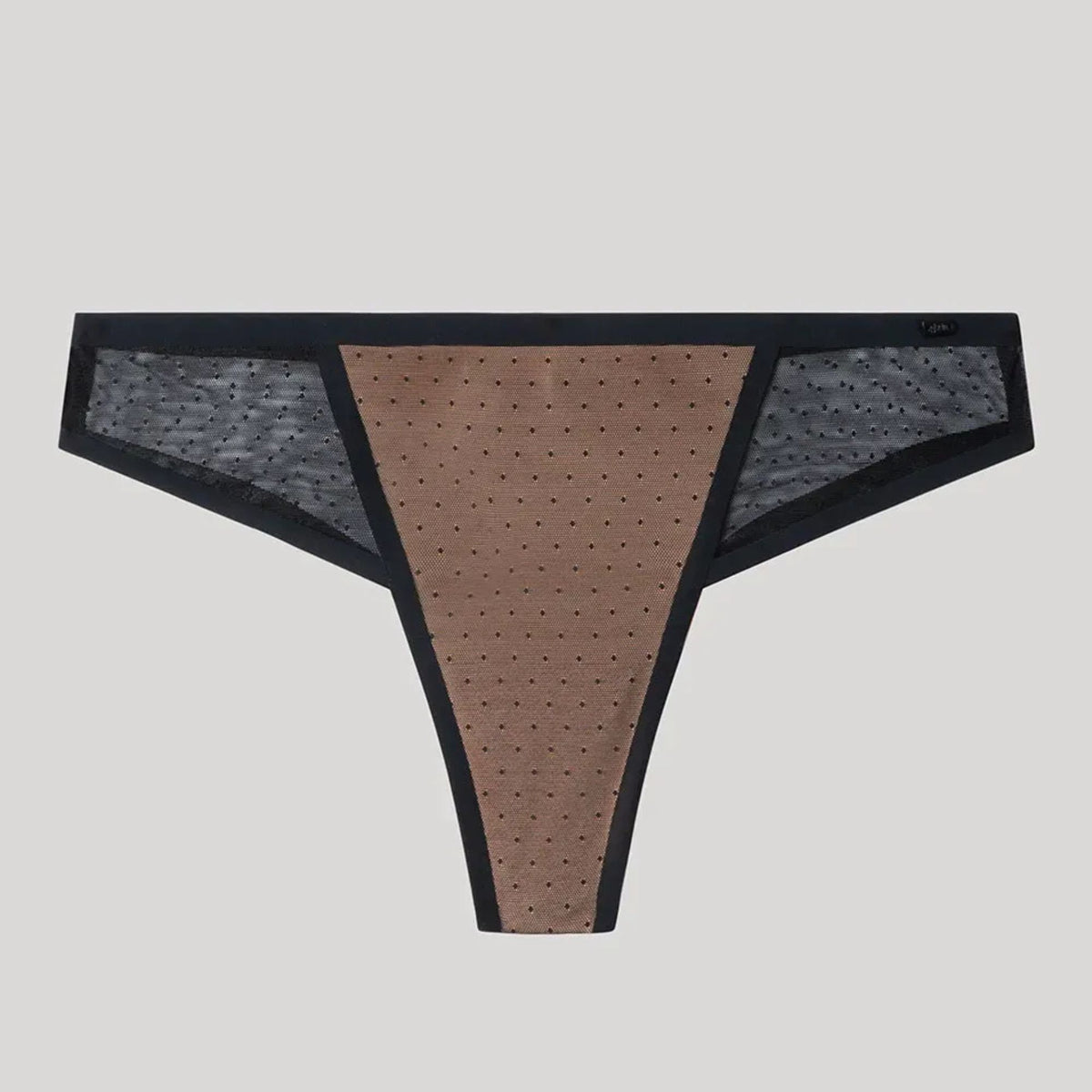 Brasiliana in tulle a pois Gisela 10047