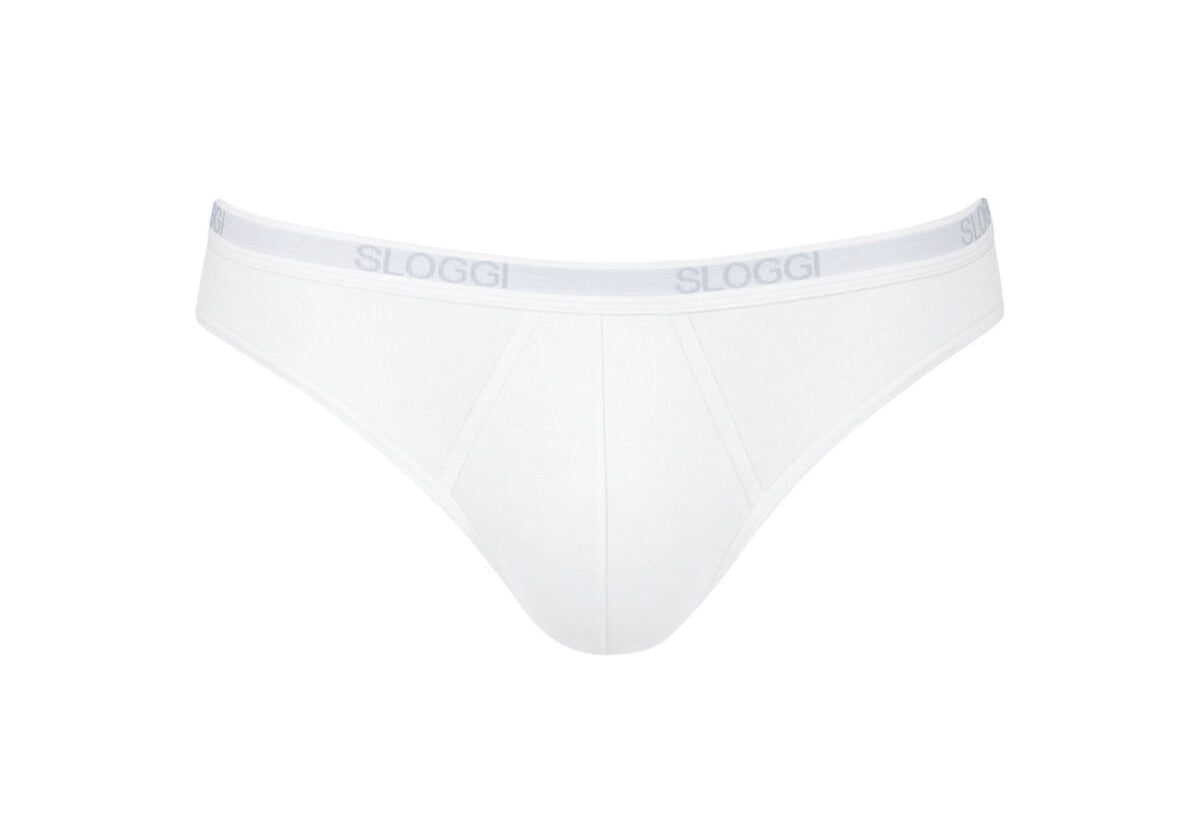 Slip da uomo sloggi mini vita bassa cotone 2 pezzi