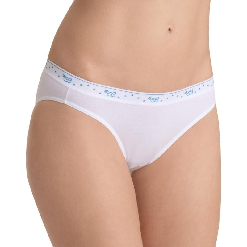 Slip donna Sloggi 100 mini vita bassa cotone 2 pezzi