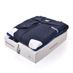 Tuta uomo cotone Superga full zip SMS23102 blu navy