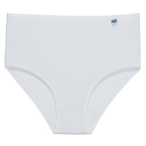Slip da donna culotte vita alta Snelly e396 in cotone 6 pezzi