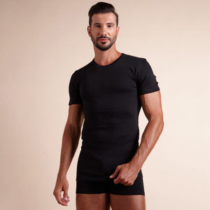 Maglie caldo cotone Snelly uomo girocollo 3 pezzi 7010