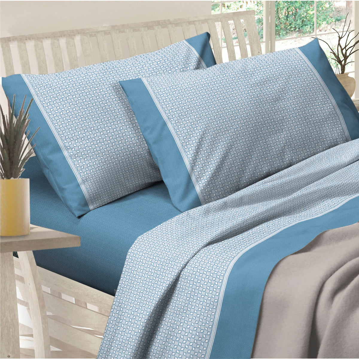 Completo letto Flanella Preziosa Sofice D.20