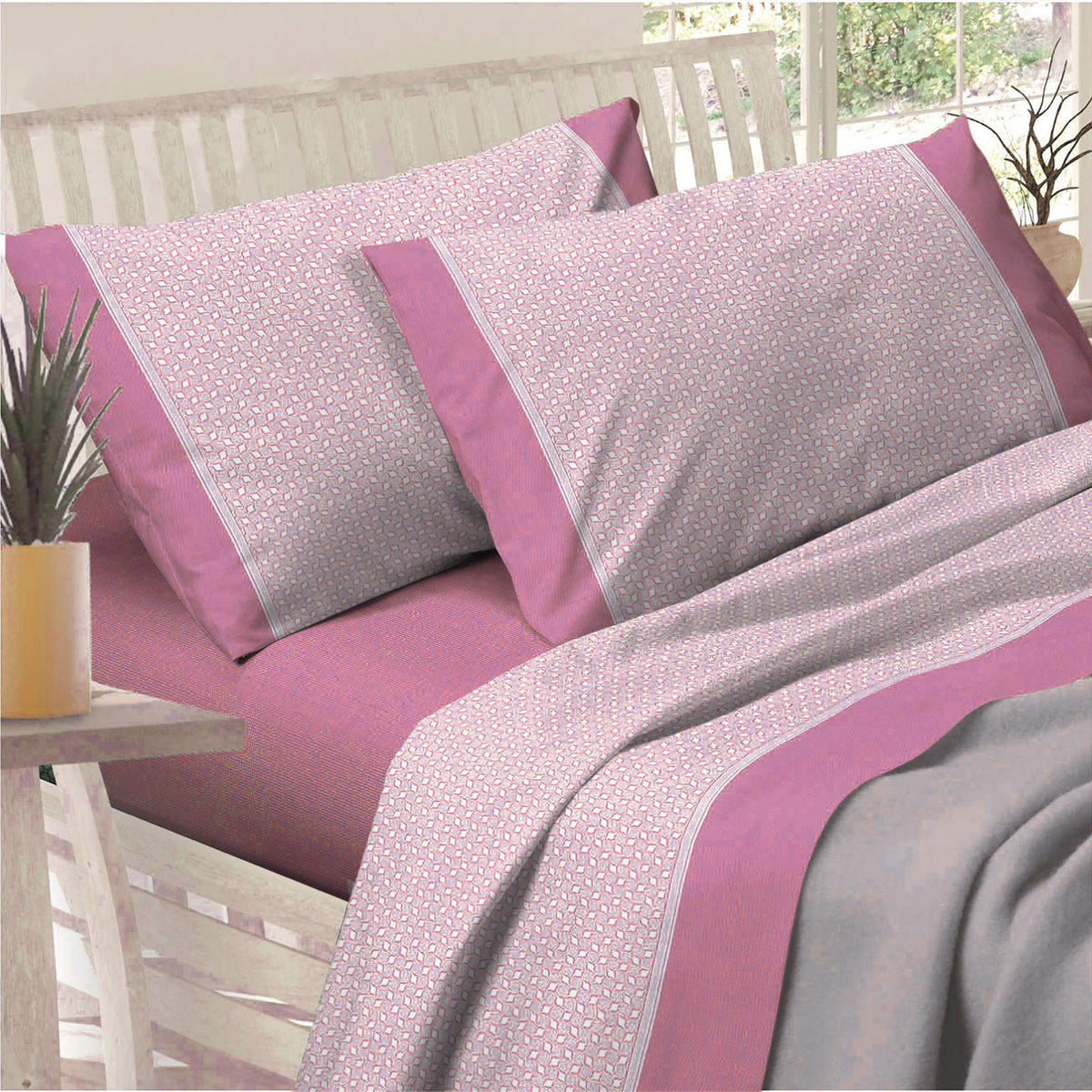 Completo letto Flanella Preziosa Sofice D.20